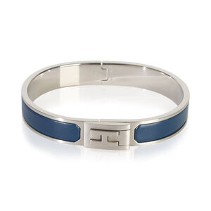 Hermès  Matte Jet Bracelet In Bleu Biarritz Bracelet